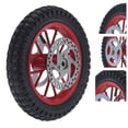 thumbnail image 4 of Roue de Moto hors Route, Pratique à Utiliser, Installée Directement, Mini Roues de Moto Antirouille pour Moto hors Route 2 Temps 47cc 49cc Argent, Bleu, Rouge, 4 of 8