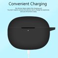 thumbnail image 4 of Audífonos Funda de silicona suave para con hebilla para Xiaomi Buds 3 (negro), 4 of 5