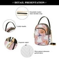 thumbnail image 4 of FORMRS Crossbody Bag for Women Quilted Travel Shoulder Cell Phone Purse with Chain Strap Handbag, Cartoon Halloween Ghosts, 4 of 7