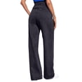 thumbnail image 4 of Holzkary Women's High Waisted Wide Leg Jeans Baggy Denim Pants Wash Casual Loose Fit Trousers with Pockets Straight Leg Jeans for Women,Loose Boyfriend Denim Pants Baggy Jeans for Women Grey L, 4 of 9