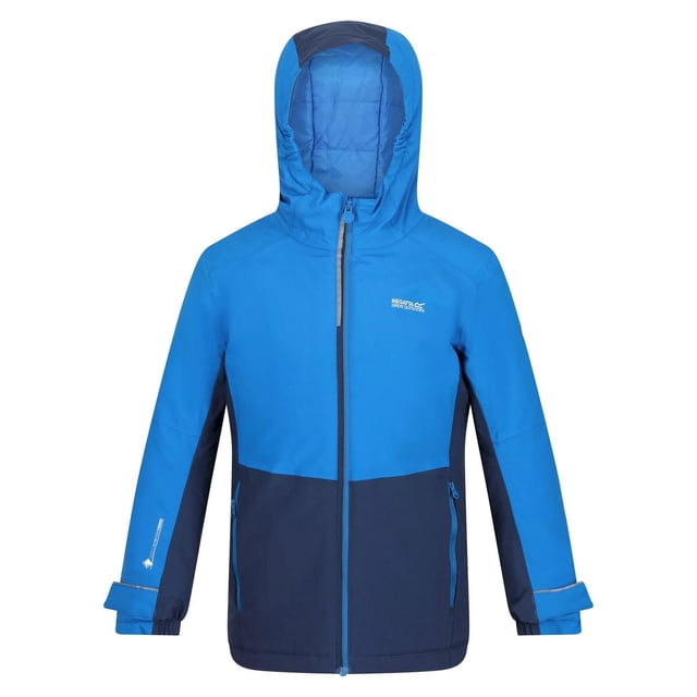 Regatta - Chaqueta Acolchada Highton III para Niños/Niñas (Azul Sky Diver, Azul Almirante) Regatta UTRG7982_skydiverblueadmiralblue