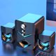 thumbnail image 5 of Altavoces universales Bluetooth para computadora de escritorio Sistema de sonido de baja frecuencia - Negro, 5 of 6