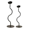 thumbnail image 2 of 2 candelabros de metal para decoración de mesa, regalo de cumpleaños, candelabro para chimenea, cena de Navidad y Acción de Gracias, 2 of 8