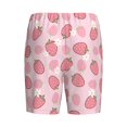 thumbnail image 4 of Yiaed Strawberries for Men's Soft Sleep Pajama Short Lounging Pajama Shorts-Small, 4 of 8