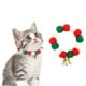 thumbnail image 1 of onlyliua para Interior/Exterior Collar Navideño para Gatos: Collares Navideños para Gatos con Cascabeles, Collar Navideño, Decoración, Accesorios para Mascotas, 1 of 6