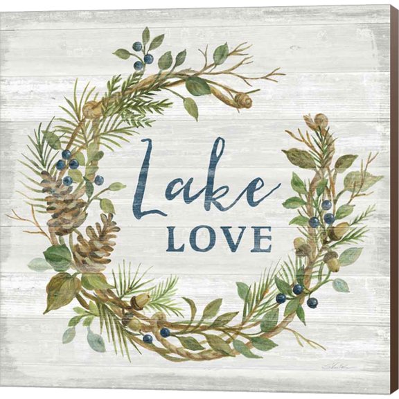 Great Art Now Lakeside Retreat IV by Silvia Vassileva, Canvas Wall Art, 12W x 12H