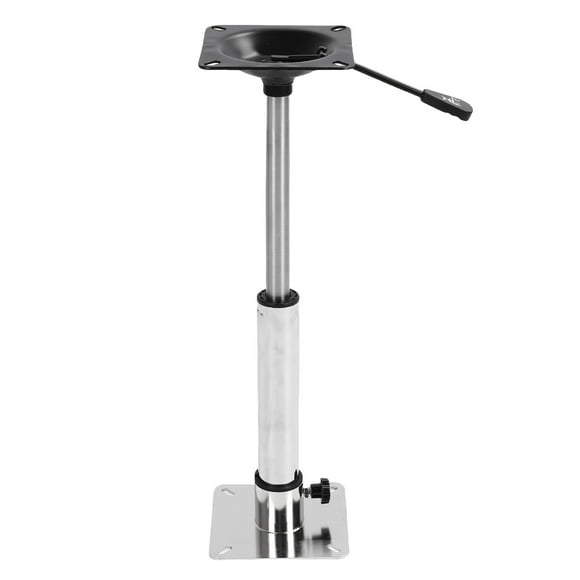 Boat Seat Pedestal Mount, Flexible Sturdy Stainless Steel Boat Seat Pedestal Base Mount Kit for Pontoon Bridge