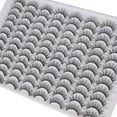 thumbnail image 3 of False Eyelashes 48 Pairs Faux Mink Lashes 14mm Wispy Lashes 3D Fluffy Cat Eye Lashes Pack Bulk Wholesale Strip Lashes, 3 of 6