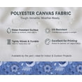 thumbnail image 5 of Soimoi Bird Print Outdoor Fabric By 10 Yard, 56" Wide Water-Resistant Upholstery Material for Chairs, Cushions & DIY Projects, Blue, 5 of 7