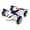 Multicolor Quadroplane white, variant on Yokua Four-wheel Drive Drone Aircraft Model Toy Car Suitable for Children Kids