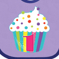 thumbnail image 4 of Inktastic 1st Birthday Cupcake Boys or Girls Baby Bib, 4 of 4