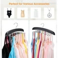 thumbnail image 2 of Bra Hangers for Closet Organizer, Space-saving Camisole Organizer with 360° Rotating Hooks, Non-slip and Wrinkle-free Design, Foldable Metal Hooks for Bras, Tank Tops, Scarfs, and More, 2 of 6