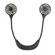 thumbnail image 1 of EasyLife Lámpara LED portátil USB recargable tipo perezoso para colgar en el cuello ventilador doble, 1 of 2