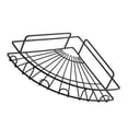 thumbnail image 1 of Yuarrent Organizador de esquina, estante de almacenamiento de baño de hierro, soporte de cocina Triangular montado en la pared para baño y cocina Juegos de accesorios de baño Negro Yuarrent HA004466-02, 1 of 1
