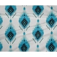 thumbnail image 5 of oneOone Polyester Lycra Iris Blue Fabric Ikat Quilting Supplies Print Sewing Fabric By The Yard 56 Inch Wide, 5 of 6