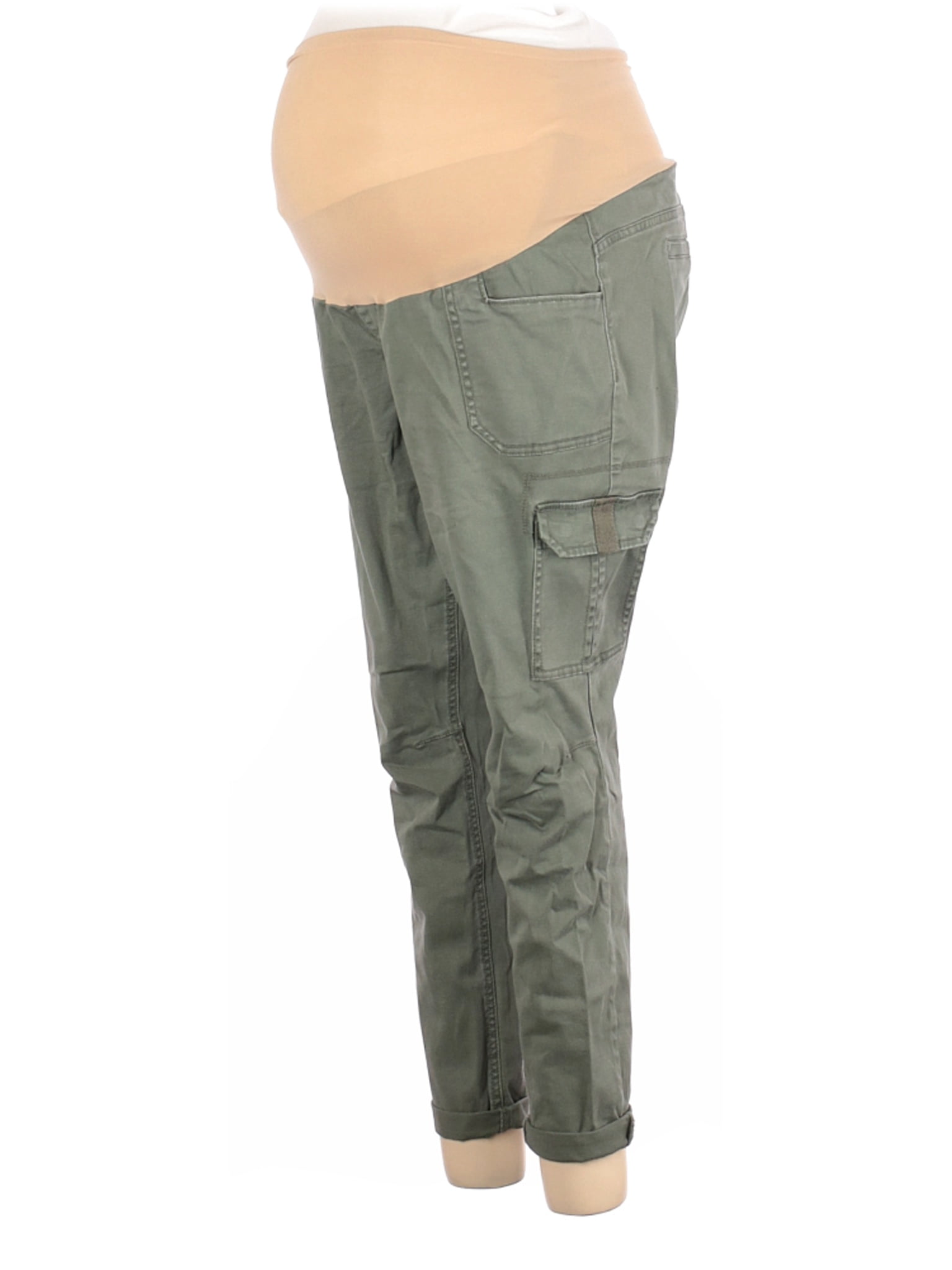 L Maternity Cargo Pants - Walmart 