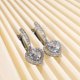 thumbnail image 5 of Qarigey 2 piezas pendientes cobre plata hueco encanto pendiente boda joyería para mujeres y niñas esposa presente moda Ropa, zapatos y accesorios Miscelánea Qarigey AP016897-00, 5 of 6