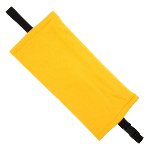 Baluue Small Pet Carrier Sling Bag Yellow Coral Fleece 1Pcs