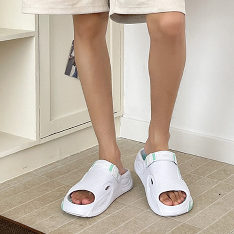 Men\'s Slip On Clogs EVA Platform Slides Hollow Sandals Outdoor Amazon.com | Unisex EVA Hollow Out Platform Water Shoes with  main image 4