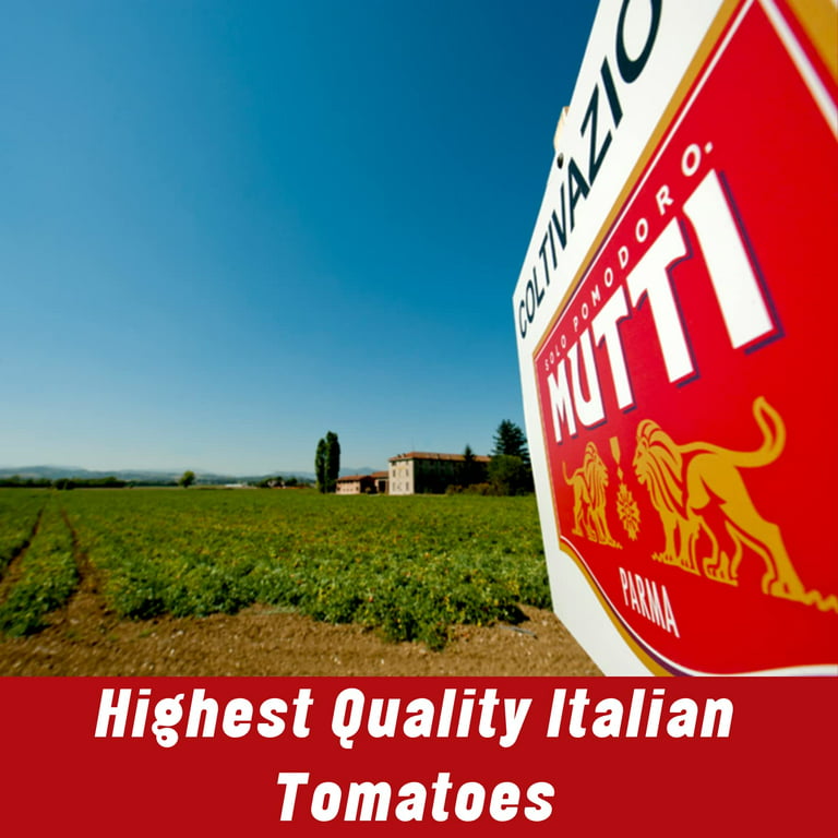 Mutti Tomato Puree (Passata), 24.5 oz. | 2 Pack | Italy's #1 Brand of  Tomatoes | Fresh Taste for Cooking | Canned Tomatoes | Vegan Friendly &  Gluten