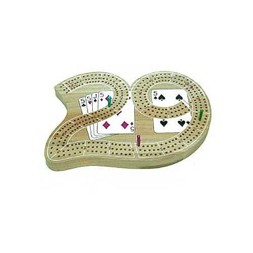 John Hansen Solid 29 Cribbage Game Board Game