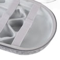 thumbnail image 3 of Suodoka Carrying Case for Meta Quest 3 Headset and Controller EVA Felt Hard Shell Travel Storage Bag, Grey (11.81 inches / 30 cm), 3 of 9
