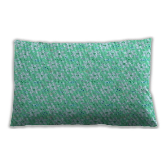 Ahgly Company Indoor Rectangular Contemporary Lumbar Throw Pillow, 13 inch by 19 inch