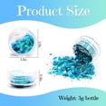 thumbnail image 2 of Style-Carry 48 Jars Craft Glitter Set, Multi-Color Chunky and Fine Sequins, 5 Ounces Total Sparkle Mix for Nail Art DIY Projects and Party Decorations, 2 of 8