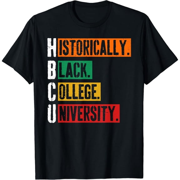 HBCU Historically Black College University Black History T-Shirt