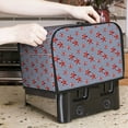 thumbnail image 7 of Balery Starfish Navy Blue Stripe Pattern Oven Cover Kitchen Bread Machine Protector, 2 Slice Toaster Cover for Home, Anti Dust Fingerprint Coaster Cover, 7 of 7