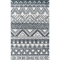 Momeni Contemporary Rectangle Area Rug, Charcoal, 2' X 3'