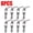 8PCS-106 hook iron, variant on 8/2PCS 90 Degree Duck-mouth Buckle Hook Lock Silver Metal Spring Hasp Latch Catch Clamps Wooden Box Loaded Draw Clasp Hardware