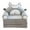 Grey, variant on GUOOL Infant Kids Foldable Sofa Chair Three Floors Durable 2 In 1 Open Sofa Seat Foldable Kids Sofa Armchair Kids Sofa For Bedroom Home , pink