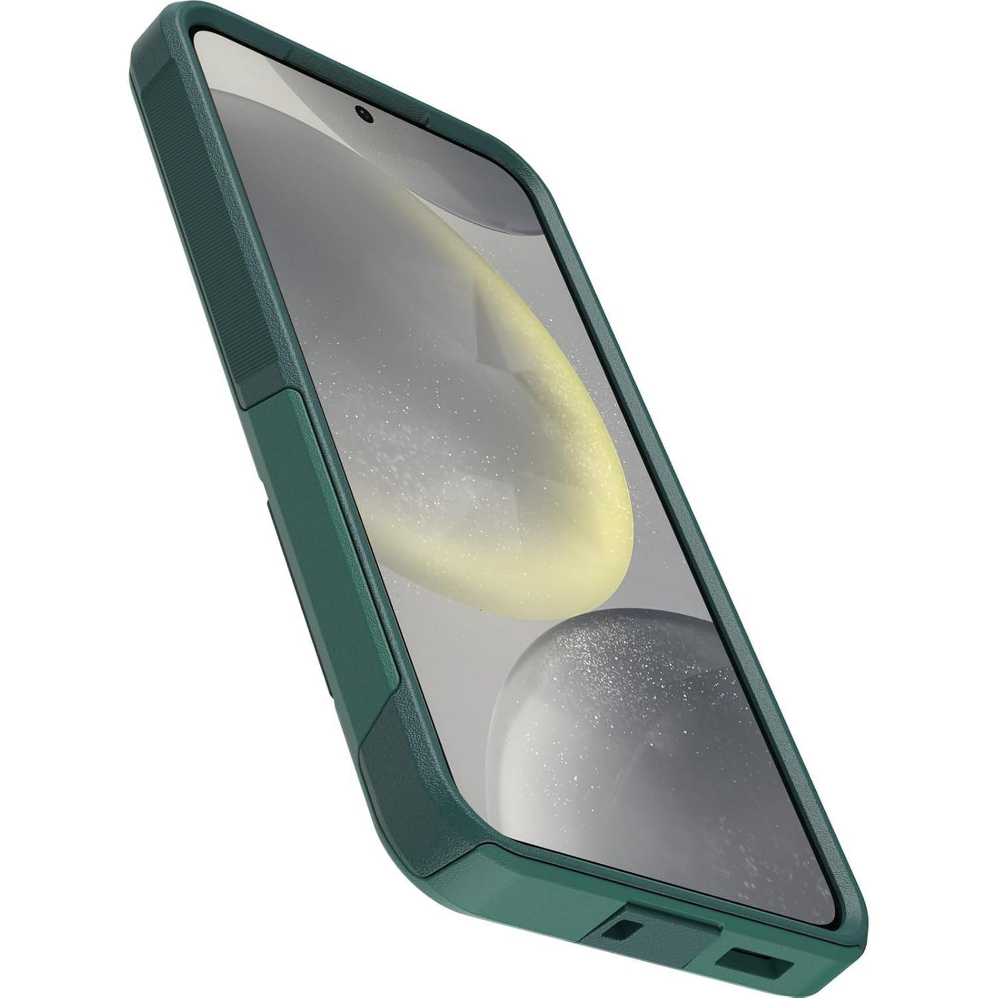 OtterBox Samsung Galaxy S25 (Only) - Commuter Series Case - Get Your Greens - Slim & Tough - Pocket-Friendly - with Port Protection - Non-Retail Packaging