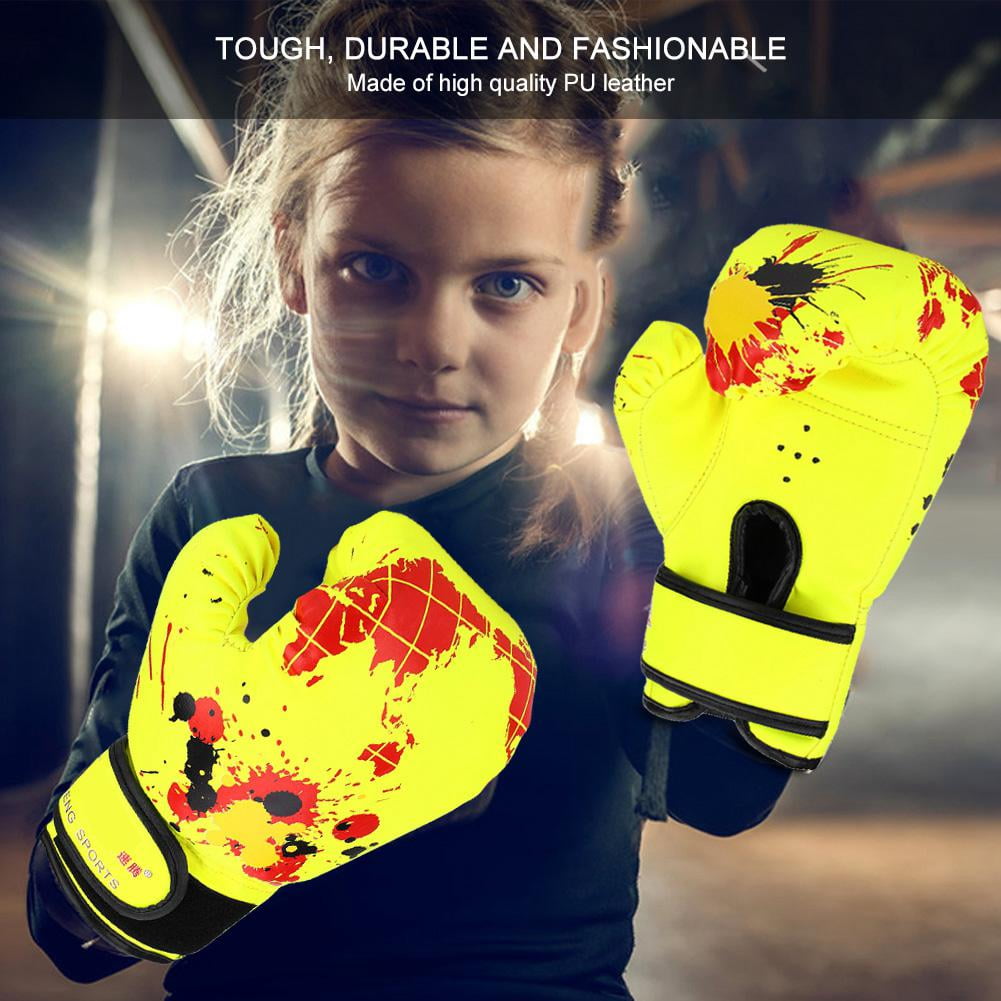 WALFRONT Bebe Filles Garcons Enfants Gants de Boxe Punch Formation Enfants Mitaines de Combat Gants de Boxe Enfants Gants de Boxe Enfants Walmart