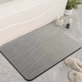 thumbnail image 5 of Cevemin Soft Diatomaceous Earth Mat for Household Bathroom Slip and Wear Quick Drying Foot Mat Bathroom Door Mat, Non-Slip Shower Mat Super Absorbent Bath Stone Mat, 5 of 5