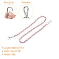 thumbnail image 2 of Unique Bargains Purse Chain Strap, 32' Purse Strap Shoulder Bag Replacement Strap, Pink&Silver, 2 of 6