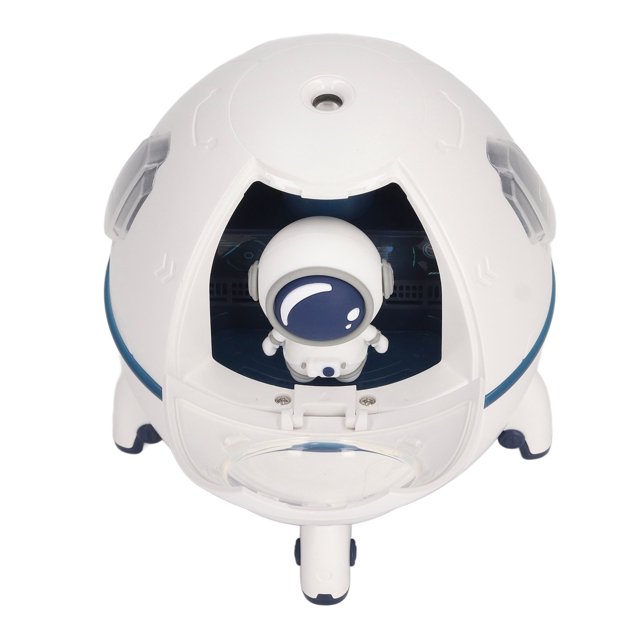 Humidificador Cápsula Espacial, 220ml Volúmeno USB USB Humidificador de Bebé Con Difusor y Luz Nocturna, Humidificador Portátil Silencioso para Casa, Oficina, Coche y Viajes