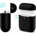 thumbnail image 4 of 2 Pack Compatible Case Ultra Thin Soft Cover Silicone Protective Skin for Apple Airpod 1 2 Case, 4 of 7