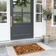 thumbnail image 4 of Unless You Have Tacos Tequila Girl Scout Cookies Go Away Doormat Welcome Front Door Mats for Enterway Mat Non Slip Resist Dirt Entry Rugs for Entrance Anti-Slip PVC Backing 17.5" x 29.5", 4 of 4