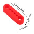 thumbnail image 2 of AURARMLET 40Ud Cojines Anticolisión De Silicona Para Cerradura De Puerta Auto Color Rojo, 2 of 6