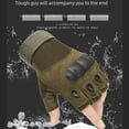 thumbnail image 2 of Guantes tácticos para hombre, de medio dedo, para exteriores, para montar en motocicleta, para fanáticos militares, para luchar y hacer ejercicio, 2 of 5