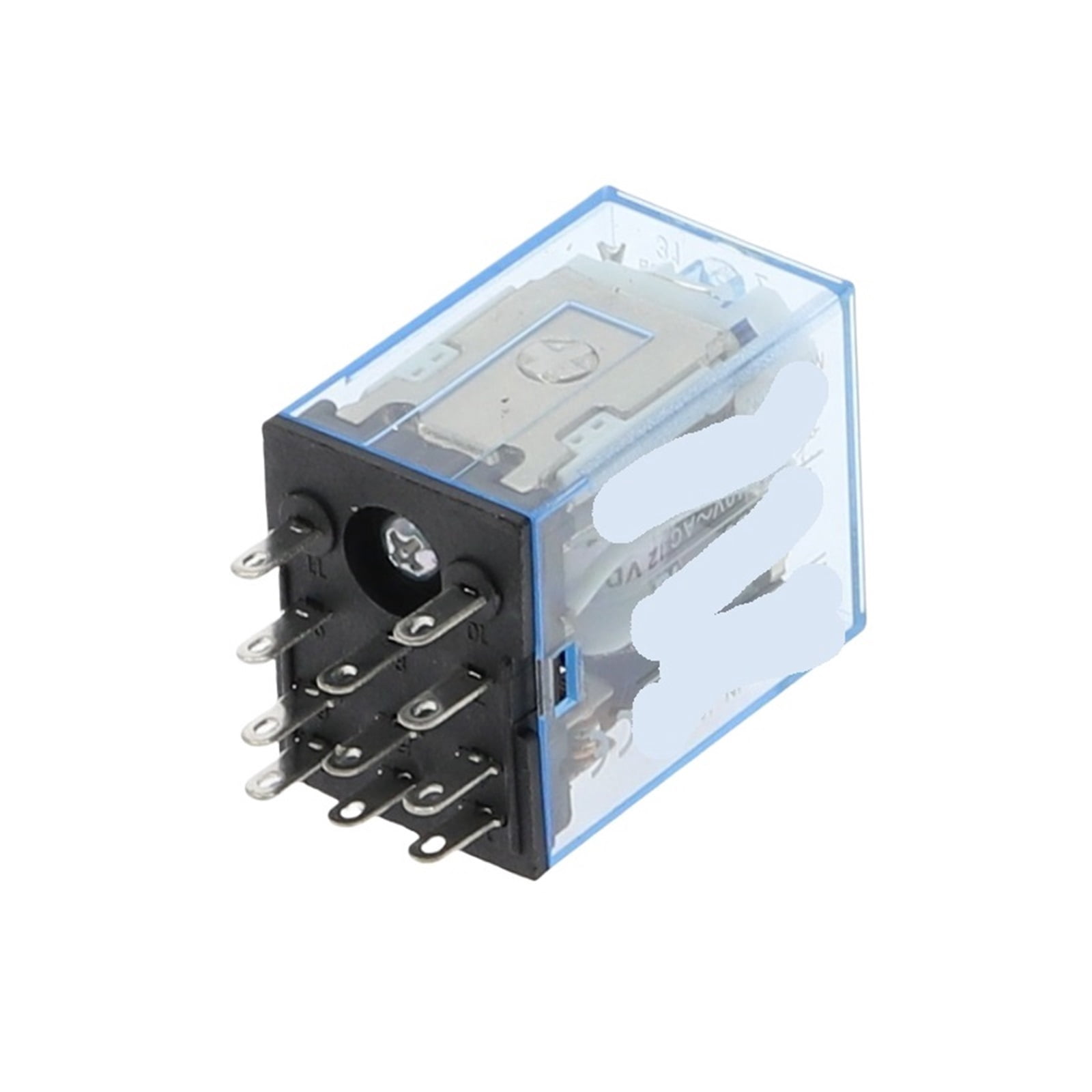 EJYWPSWD 5sets My3nj Hh53p Ac Dc 12v 24v 110v 220v Ac Coil Power Relay General Purpose Mini Relays 11 Pins 5a with Pyf11a Socket Base