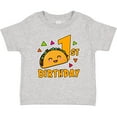 thumbnail image 3 of Inktastic 1st Birthday with Taco and Confetti Boys or Girls Baby T-Shirt, 3 of 5