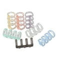 thumbnail image 1 of 4 Hole Binding Rings, 12mm Inner Diameter Easy To Install Good  Gloss Loose Leaf Ring Set 70PCS  For Home And School Use, 1 of 8