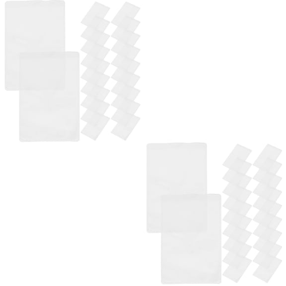 Hemoton 100 Pcs Play Cards Sleeves Trading Card Sleeves Hard Card Holders Card Protective Sleeves Card Protector