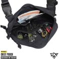 thumbnail image 4 of Bolsa de reconocimiento, mochila de combate táctico, chaleco Molle, bolsa frontal, funda de arnés de camuflaje para airsoft., 4 of 5