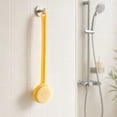 thumbnail image 3 of Detachable Long Handled Back Scrubber, Two in One Soft Bristle Bath Brush for Shower, Exfoliating Body Brush for Bathing, Gentle Exfoliation for Home Use, 3 of 6