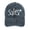 Black, variant on Salty Gray Hat Adjustable Funny Fashion Unisex Baseball Cap for Men Women