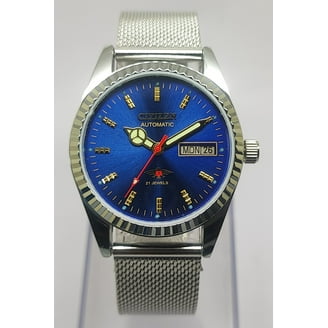 Vintage Citizen Automatic 21 Jewels Golden Dial Day/Date Dark